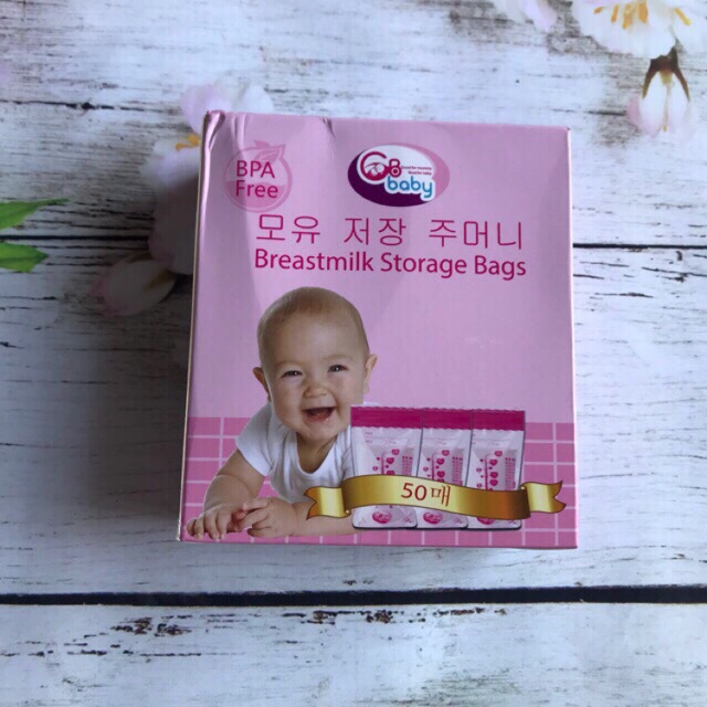 Túi trữ sữa GB baby chính hãng