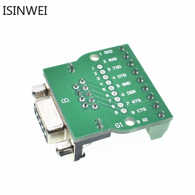 Phụ tùng kết nối DB9 RS232 không hàn chuyên nghiệp