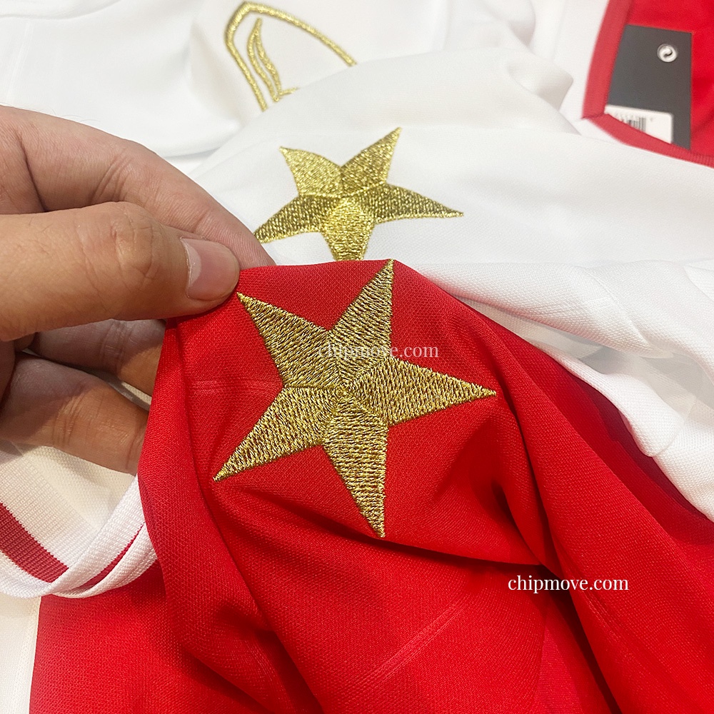 Bộ áo bóng đá Việt Nam Fan mùa giải mới 2022 đỏ sân nhà Thái cao cấp