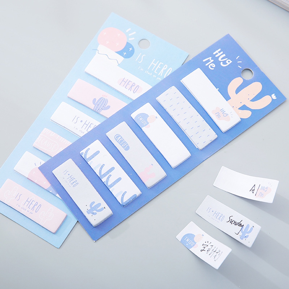 Giấy Ghi Chú Hình Cây Xương Rồng Dễ Thương Sáng Tạo Cho Học Sinh / Văn Phòng / Trường Học 81