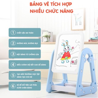 Bàn holla 2in1 ( bảng + bàn đa năng )