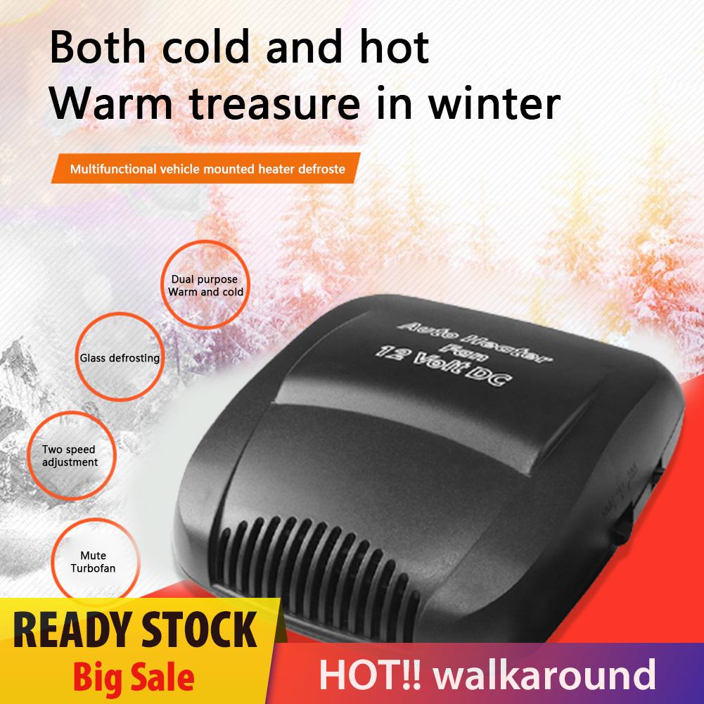 Máy sưởi và làm mát cho xe ô tô điện áp 12V chống làm mờ kính chắn gió