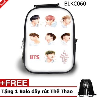 Combo Balo Học Sinh - Teen Kpop BTS - VBLKC060