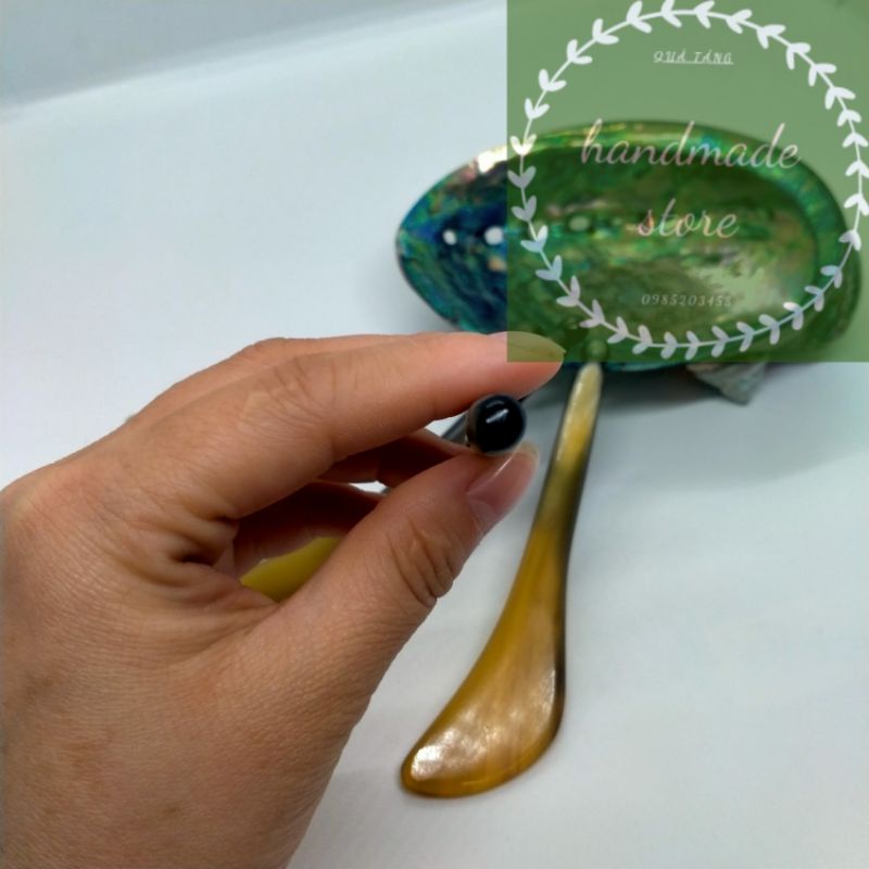 Dụng cụ cạo gió mát xa sừng nâng cơ mặt lưu thông khí huyết