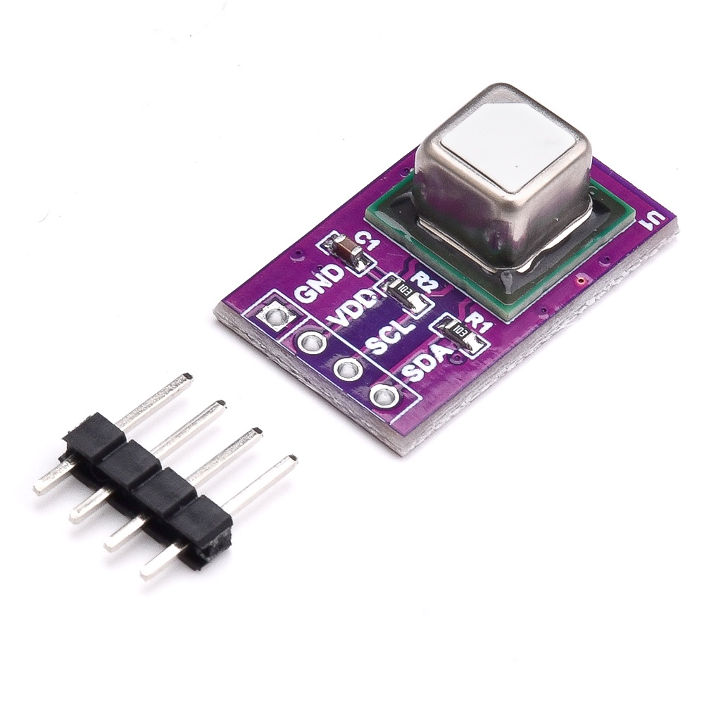 ZIQQUCU Mô-đun Cảm Biến Khí Gas SCD40 Khử Trùng CO2 Và Độ Ẩm Trong Một Cảm Biến I2C