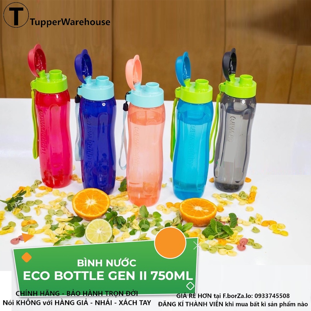 TUPPERWAREHOUSE MALL - BÌNH NƯỚC ECO BOTTLE 1.5L MỚI