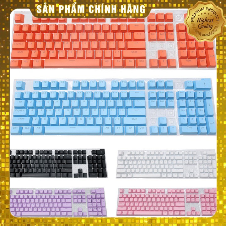 (CHÍNH HÃNG) Bộ 104 vỏ bảo vệ phím tiện lợi dành cho bàn phím cơ