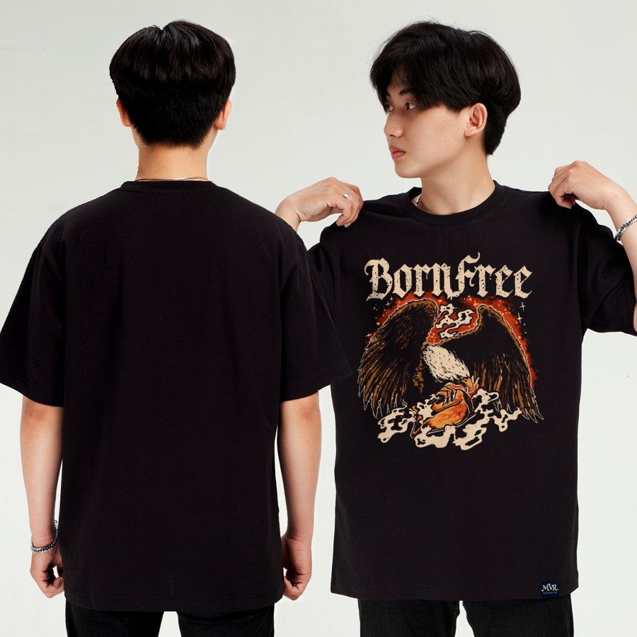 Áo thun nam phông nữ sinh ra tự do unisex big size phong cách tay lỡ localbrand MVR BB4325