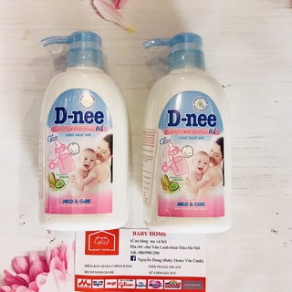 Nước cọ rửa bình sữa D-nee 500ml