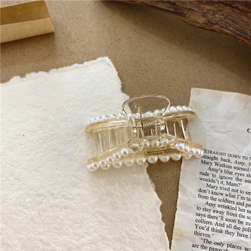 Kẹp Tóc Nữ Đính Ngọc Thời Trang Hàn （Hairclips）