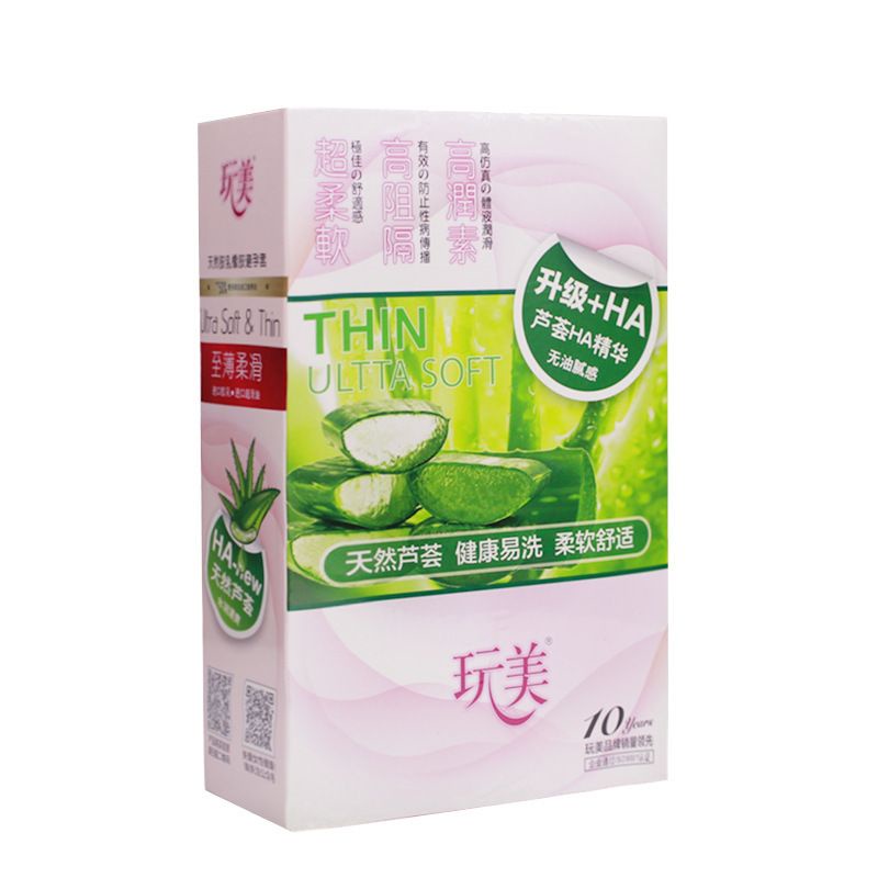 50chiếc Bao Cao su Hoa Ly Trung  Quốc Siêu Mỏng Nhiều Dầu Bôi Trơn