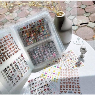 Sổ Đựng Sticker Hình Dán Móng Làm Nail