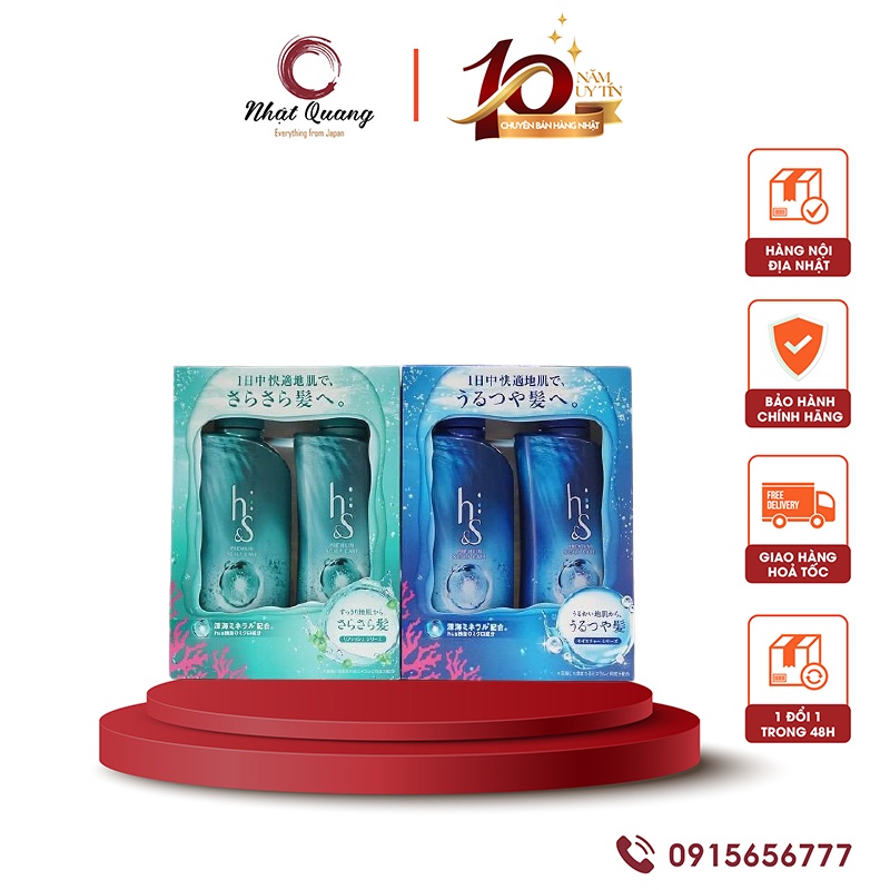 Bộ dầu gội xả Heads & Sholders Nhật Bản