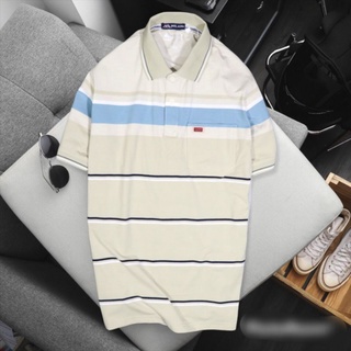Áo thun cotton sọc