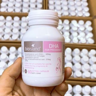 (Tem chemist) DHA bioisland cho bà bầu 60v