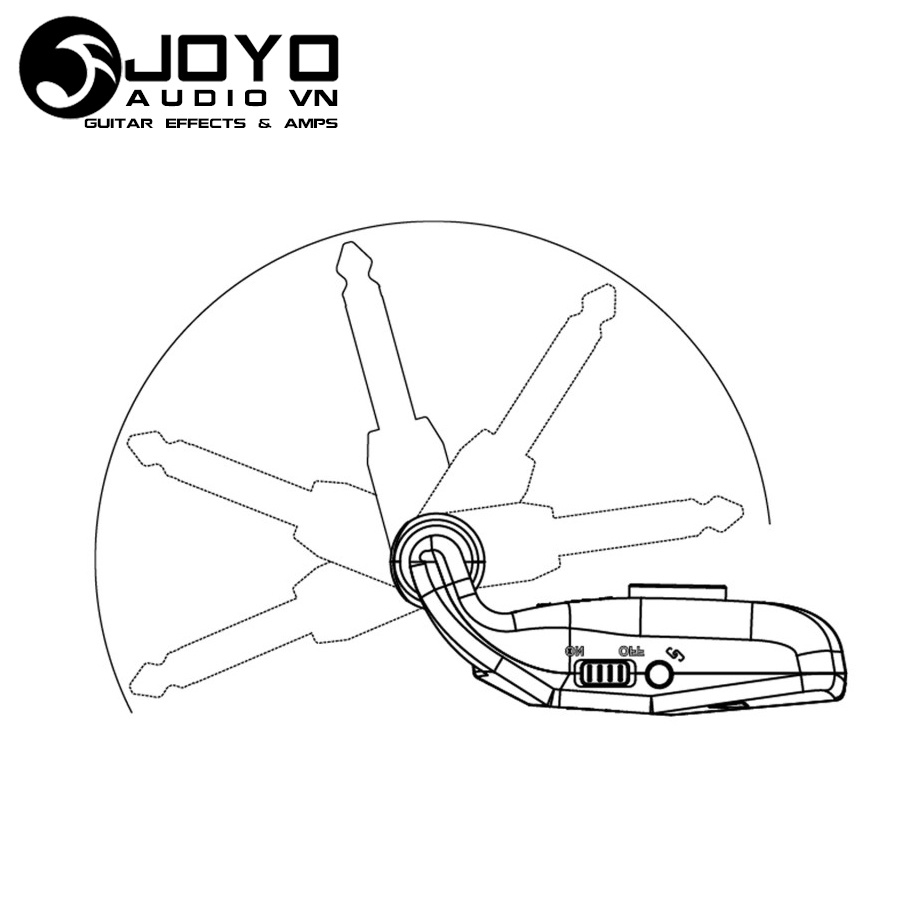 Joyo JW-03 Bộ Thu Phát Tín Hiệu Không Dây Guitar (Wireless System)