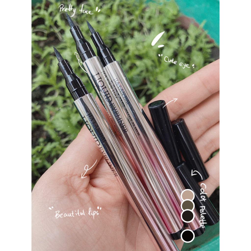 BÚT Kẻ Mắt HỒNG BẠC JIALANDAI long lasting eyeliner nội địa lâu trôi bút dạ dể kẻ sỉ tốt NGỰA BEAUTY