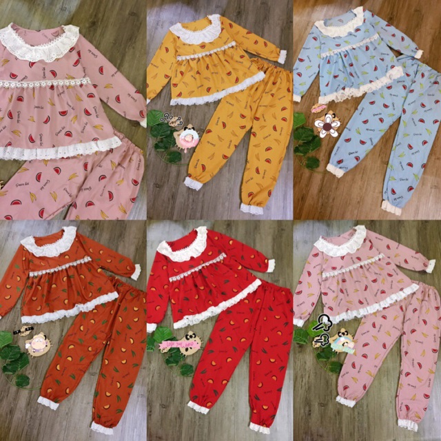 Set tiểu thư dưa hấu