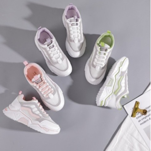 Giày thể thao nữ ULzzang bản mới , 😍Chất lượng cao thời trang thoáng khí Sneakers siêu nhẹ (K02) | BigBuy360 - bigbuy360.vn