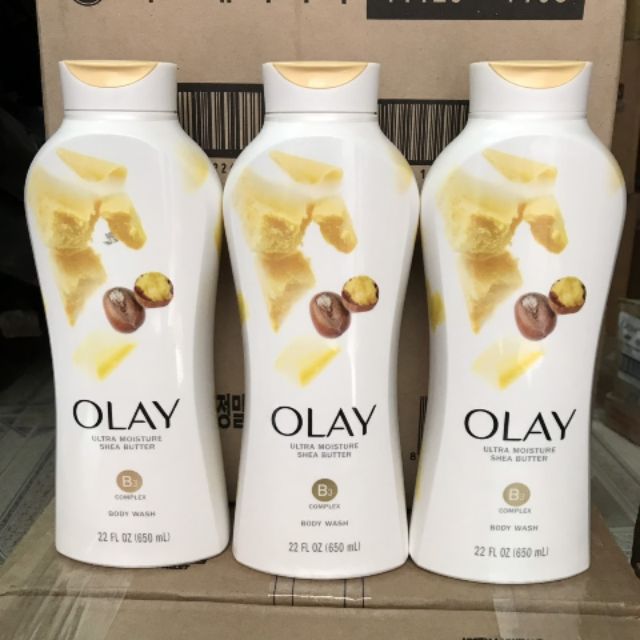 Sữa Tắm Dưỡng Ẩm Olay Ultra Moisture With Shea Butter 650 Nhập Từ Mỹ