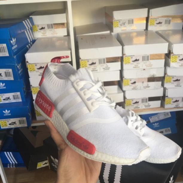 salle Real Nhất Giày ADIDAS NMD Supreme trắng đỏ sale thật, không deal ảo kẻo hết ) bán chạy . new . 2020 K . $ : $