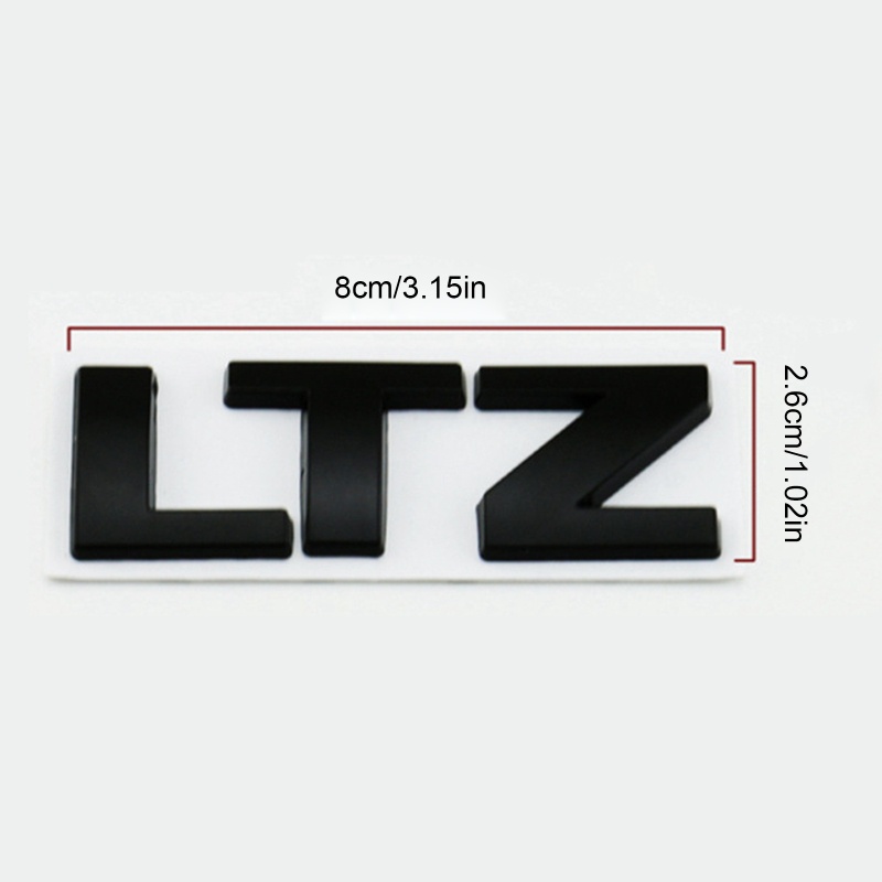 Miếng Dán Logo Trang Trí Cốp Sau Xe Hơi Chevrolet Corvette