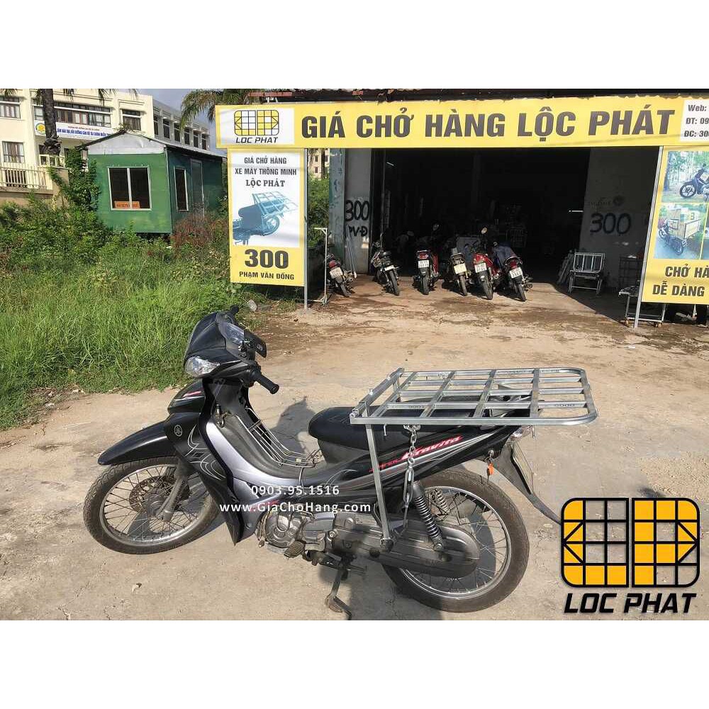 Giá chở hàng ĐA NĂNG LỚN (xe số và ga) 68x72cm - Lộc Phát - Giá chở hàng - giachohang.com