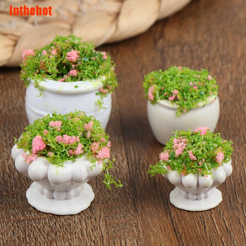Mô Hình Chậu Cây Bonsai Mini Tỉ Lệ 1: 12 Trang Trí Nhà Búp Bê
