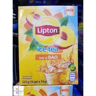 Lipton Ice Tea vị đào - Hộp 16 gói