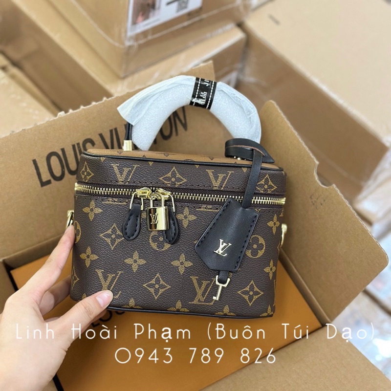 Túi cốp hoa nâu size 20cm vừa ĐT loại cao cấp 2 hộp đựng