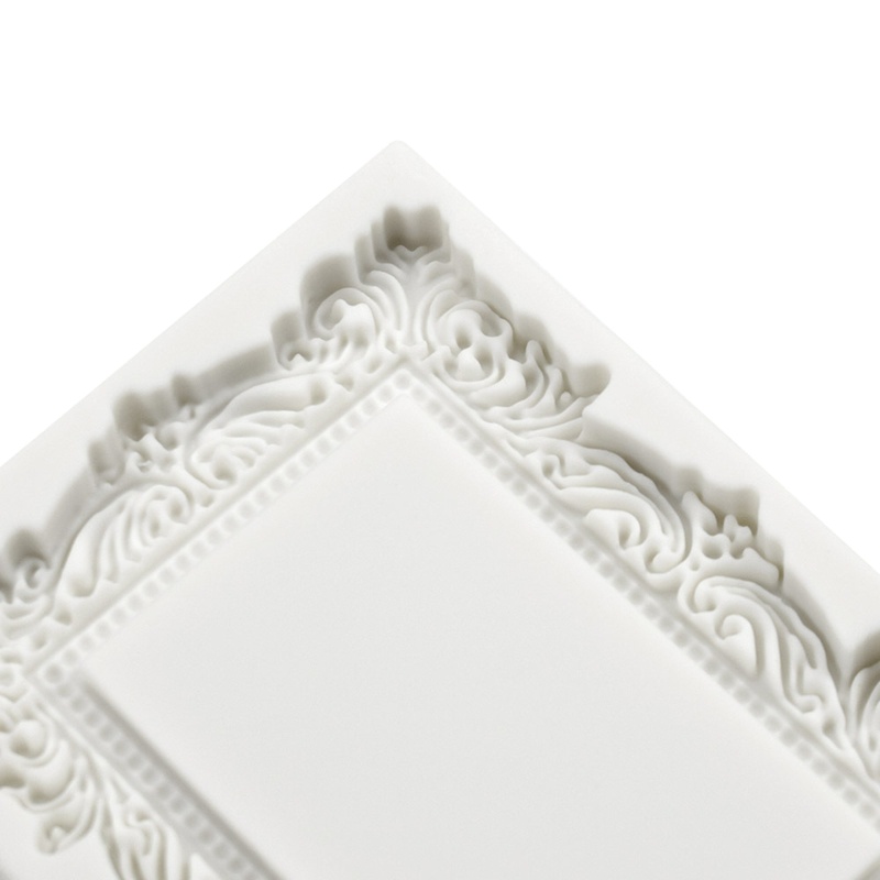 Khuôn Silicone Làm Nến Kẹo Hình Khung Ảnh Phong Cách Châu Âu DIY
