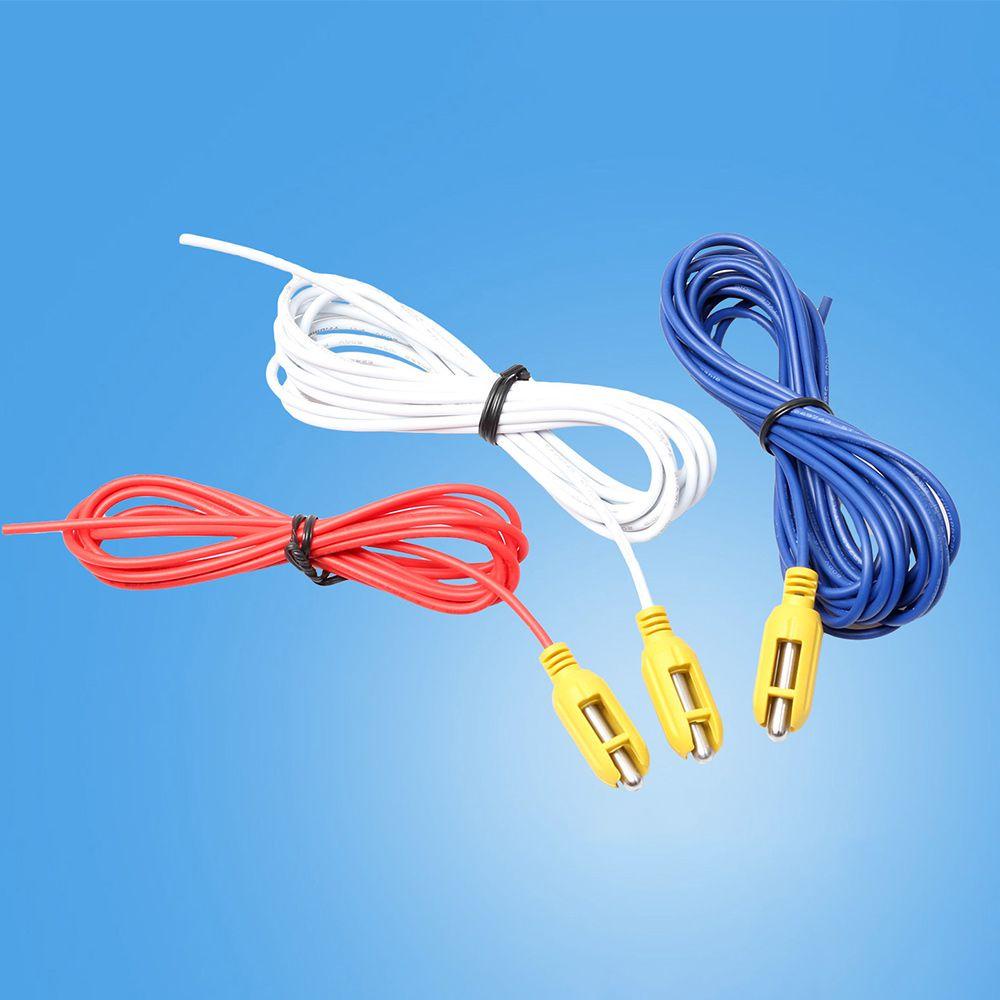 LAKAMIER Set 3 Đầu Dò Mực Nước Bằng Thép Không Gỉ Sử Dụng Năng Lượng Mặt Trời