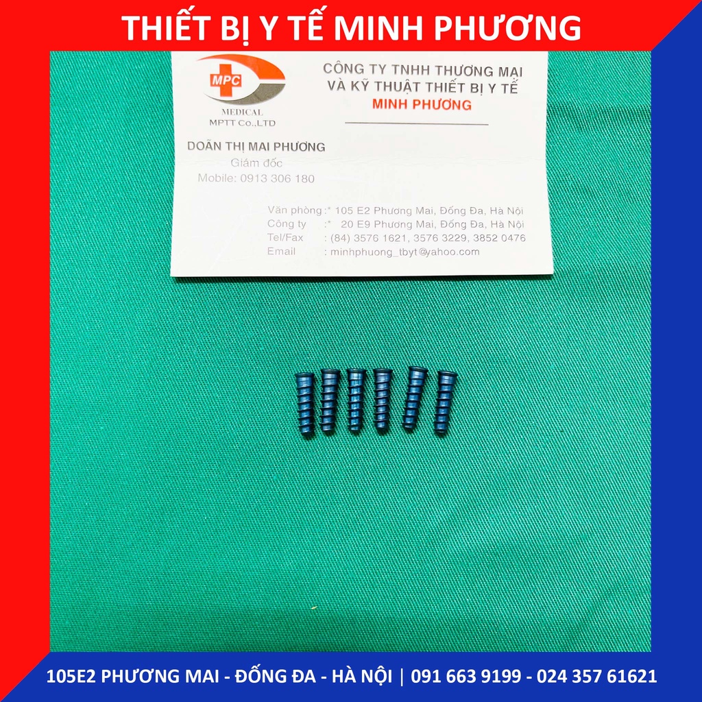 Vít titan cho nẹp cột sống cổ