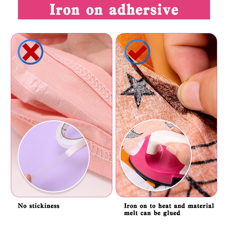 Cuộn Băng Keo Hai Mặt Màu Trắng / Đen Dài 70 Yards Dùng Trong May Vá DIY