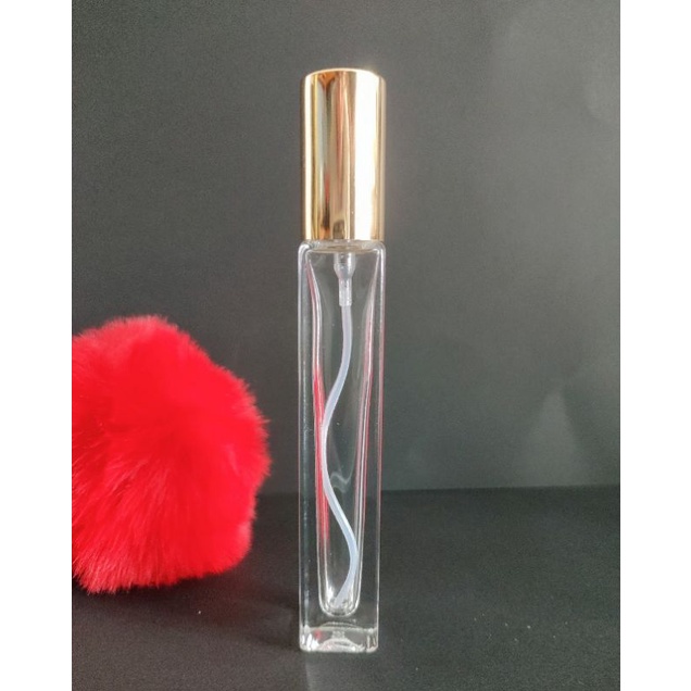 Lọ thủy tinh chiết nước hoa Vuông-Tròn rỗng 10ml