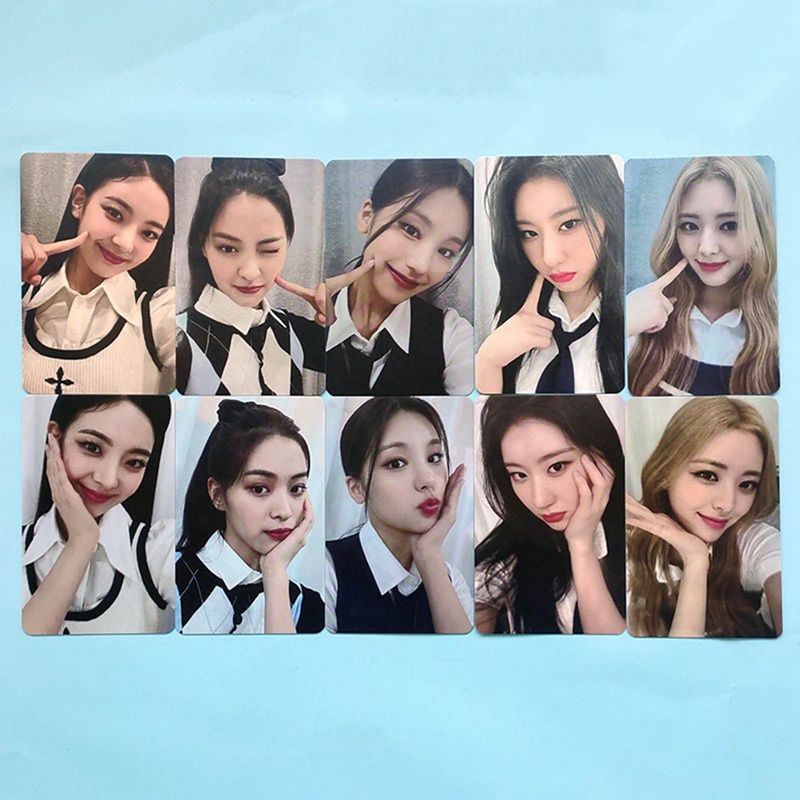 Set 5 Tấm Thẻ Ảnh Lomo Yeji Lia Nhóm Nhạc Kpop ITZY