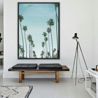 Tranh in canvas phong cảnh 60x90 giá đã bao gồm khung nhựa composite 2cm