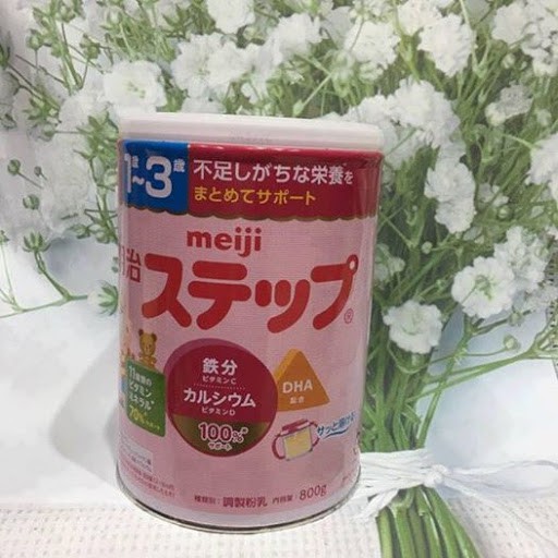 Sữa Meiji 1-3 (800g)-Hàng nội địa Nhật Bản