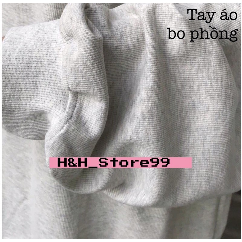 Áo nỉ sweater dài tay nam nữ form rộng unisex, hoodie ulzzang NASAS