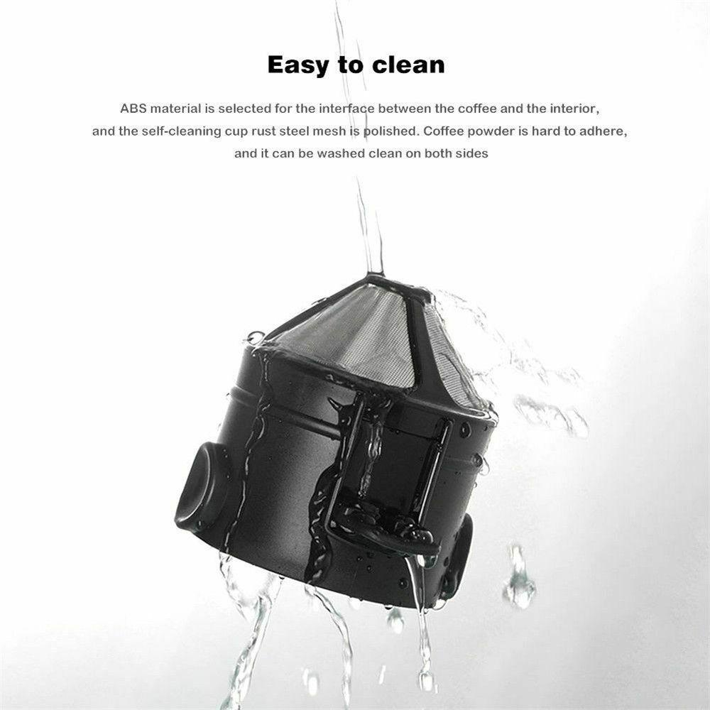 ZAIJIE24 Dụng Cụ Lọc Cà Phê Gấp Gọn Tái Sử Dụng
