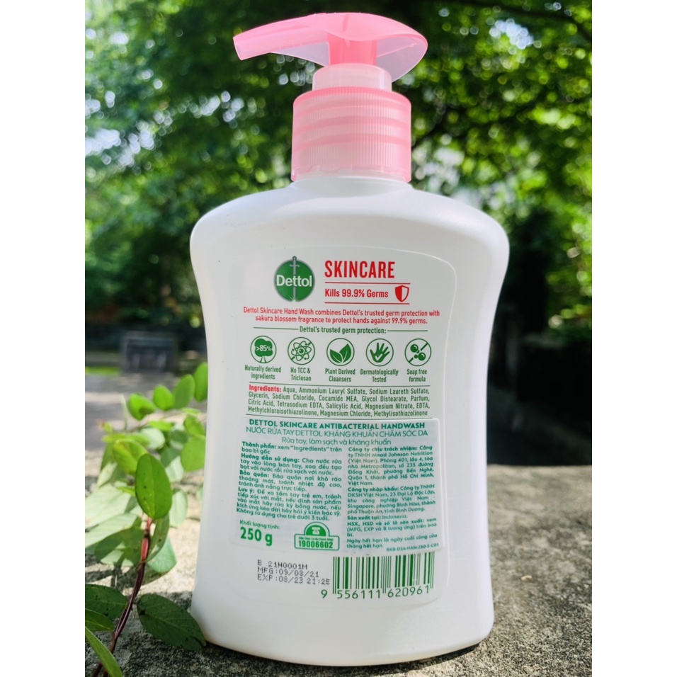 NƯỚC RỬA TAY DETTOL 250GR