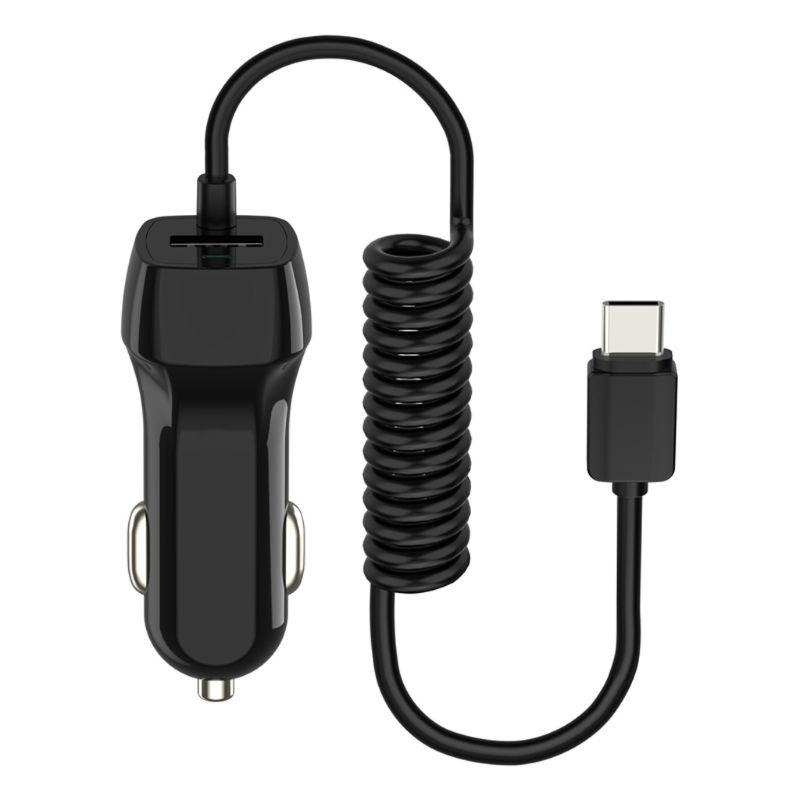 Dây Cáp Sạc Usb Loại C Gắn Xe Hơi Cho Samsung S10 S9 S8 Plus Xiaomi Huawei Meizu Sony