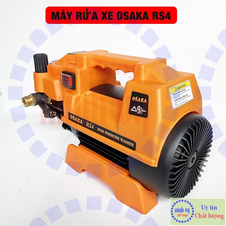 Máy rửa xe chỉnh áp Osaka RS4(Zukui)-2800w lõi đồng TẶNG KÈM BÉC RỬA MÁY LẠNH