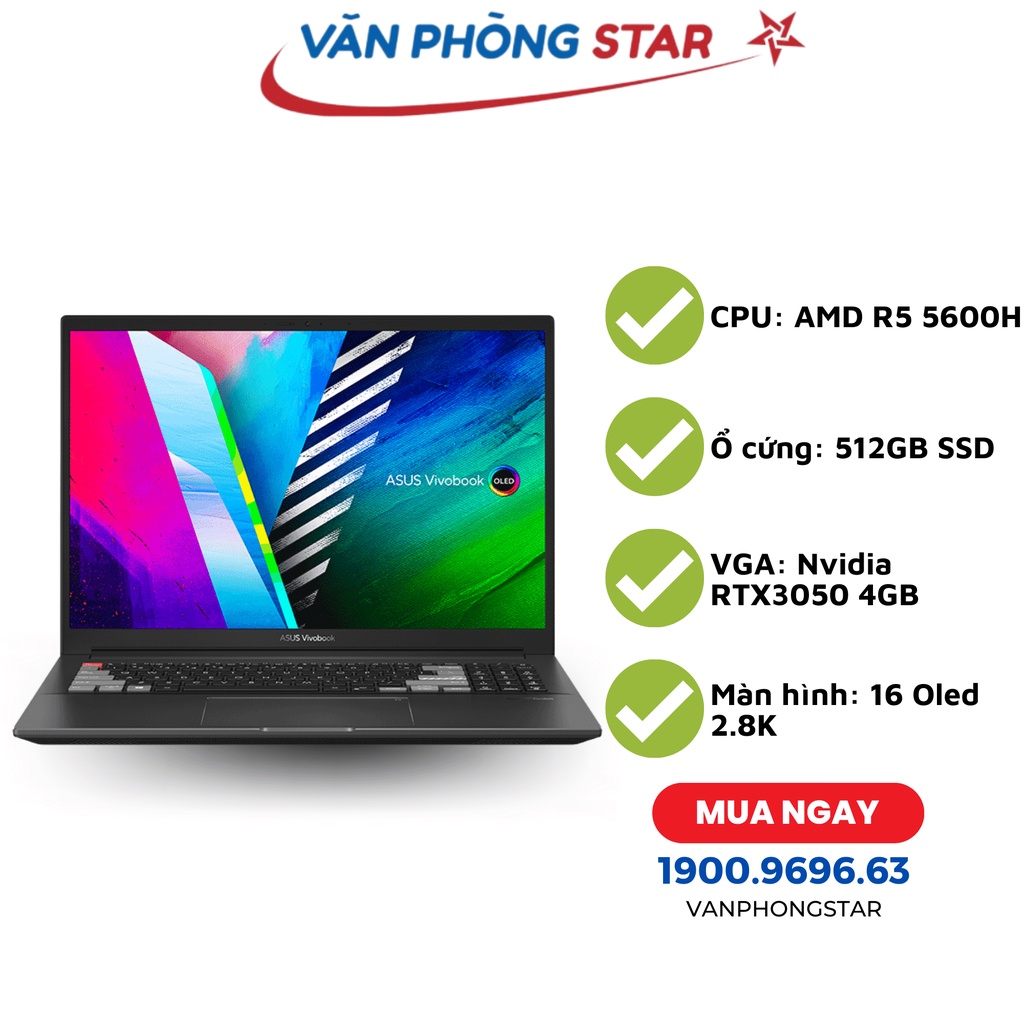 Laptop Asus VivoBook M7600QC-L2077W