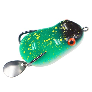 1 Mồi Ếch Giả Câu Cá Mềm Dạ Quang 4.5cm 7g