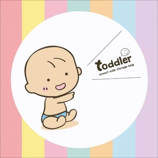 Túi trữ sữa Toddler Thái Lan cao cấp - Hộp 49 túi dung tích 250ml