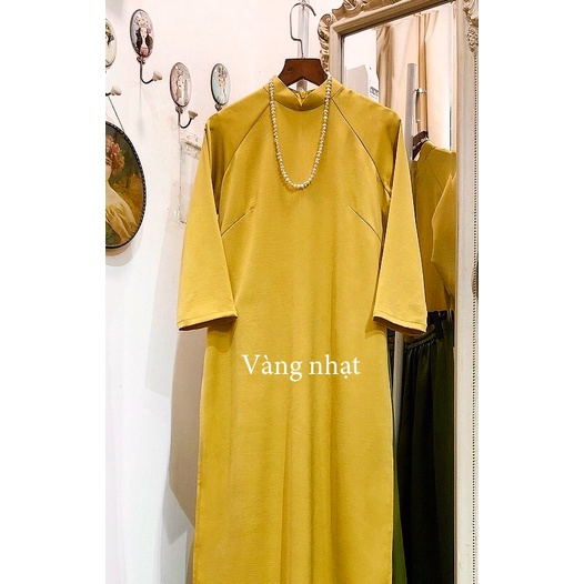 Áo Dài và Quần lẻ Tây Thi Màu Trơn