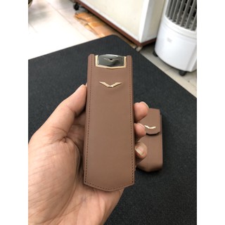 Bao da da bò cho Vertu Signature S hàng nhập khẩu - Huco Việt Nam