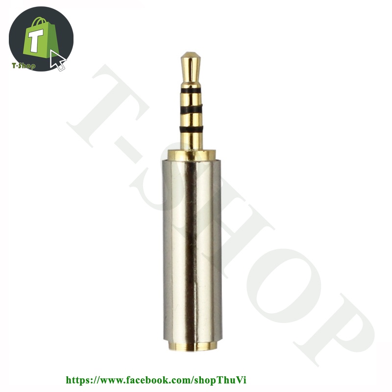 Jack chuyển đổi stereo 3.5mm sang 2.5mm