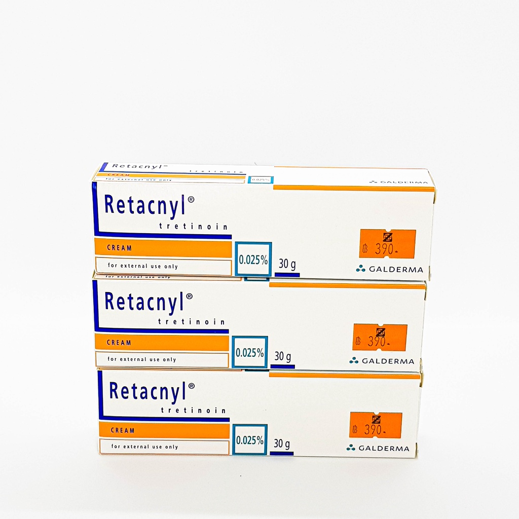 Tretinoin Retacnyl Cream 0,025%, 0.05% [Date mới]- Kem hỗ trợ giảm mụn trẻ hóa da | BigBuy360 - bigbuy360.vn